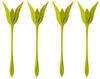 PELEG DESIGN - 4x Bloom Serviettenhalter grün | Serviettenspender aus...