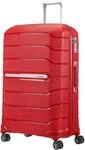Samsonite Flux - Spinner L, Erweiterbarerer Koffer, 75 cm, 99/111 L, Rot (Red)