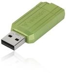 Verbatim Pinstripe USB-Laufwerk 32 GB - USB-Stick - Schiebemechanismus -...