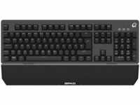 QPAD MK-40 Pro Gaming Membranical Keyboard, Halbmechanische Tastatur, Deutsches
