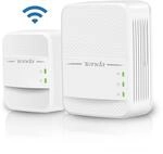 Tenda PH10 Powerline Adapter Kit AV1000 + AC750 WLAN Gigabit Steckdose (1000 Mbit/s