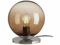 BRILONER Design Schreib Tisch Lampe Glas Kugel Artbeits Zimmer Lese Beistell...