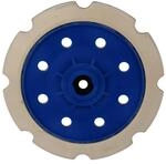 Makita 197928-2 -Plato Velcro 150mm po6000c, Schwarz, Blau, Silber