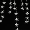 40er LED Sternenkette Eiszapfen Warmweiss weiss