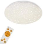 Briloner Leuchten LED Ceiling Light with Remote Control Dimmable / Colour Temperature