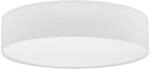 EGLO Deckenlampe Pasteri, 3 flammige Deckenleuchte Modern, Wohnzimmerlampe aus Textil