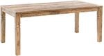WOHNLING Esstisch 120x70x76 cm Mango Massivholz Braun, Landhausstil |...