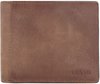 Fossil Brieftasche für Herren Derrick, Leder Bifold braun 11,43 cm L x 1,9 cm B x