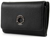 Mandarina Duck Damen Mellow Leather P10FZP65 Geldb&ouml;rse, Nero, 13,5x9,5x3,5 (L x H x