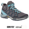 Merrell Damen Siren 3 Mid GTX Walking Shoe, Blue Smoke, 40.5 EU