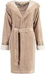 ESPRIT Bademantel aus Velours , Beige , XS