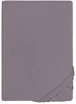biberna Deluxe Jersey-Elastic-Spannbetttuch 180x200 cm - 200x220 cm grau | 97%