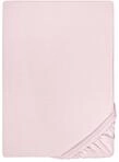 biberna Deluxe Jersey-Elastic-Spannbetttuch 180x200 cm - 200x220 cm Rose | 97%