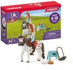 SCHLEICH 42518 Horse Club Mia & Spotty, f&uuml;r Kinder ab 5-12 Jahren, Spielset