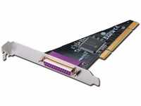 DIGITUS IO-Karte - PCI - Parallele Schnittstellen-Karte - 1-Port DSUB-25 - Chipsatz