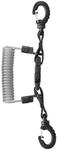 Mares Spiralkabel Mit Ring Lanyard, Black, One Size, 415732