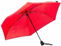 EuroSchirm Unisex – Erwachsene Light Trultra Regenschirm, Rot, One Size