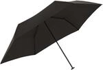 Doppler Taschenschirm zero99 in Simply Black | Leichter kleiner Regenschirm 