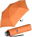 Doppler Regenschirm Mini-Taschenschirm Havanna Stick - fruity orange