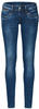 Herrlicher Damen Piper Slim Jeans, Blau (Scrub 014), 25W / 32L