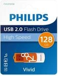 Philips Vivid Edition High Speed 2.0 USB-Flash-Laufwerk USB-Stick 128 GB mit