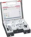 kwb 12-teiliges Lochs&auml;gen-Set mit Vario Zahnung und Bohrern - F&uuml;r Metall, Holz und