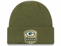 New Era Green Bay Packers NFL On Field 2019 Salute to Service Beanie - One-Size