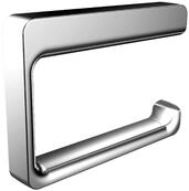 EMCO Trend Papierhalter, eleganter Toilettenpapierhalter zur Wandmontage aus Metall,