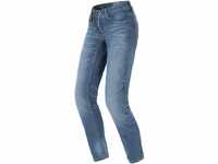 Spidi Damen Pantaloni Denim J-Tracker Jeans Moto Donna, Blau, 28