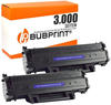 Bubprint 2 Toner kompatibel als Ersatz für Samsung MLT-D101S für ML-2160...