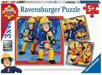 Ravensburger Puzzle Unser Held Sam - 3x49 Teile Puzzle ab 5 Jahre