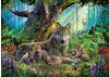 Ravensburger Puzzle 15987 - Wölfe im Wald - 1000 Teile Puzzle für Erwachsene und