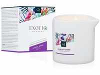 Exotiq Massage Kerze Violet Rose - Für eine sinnliche Massage - 200g