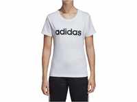adidas Damen T-Shirt Design 2 Move Logo, White, XS, DU2080