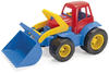 Dantoy Kids Toy Tractor with Front Loader, Made in Denmark