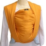 Didymos Babytragetuch, Modell Prima unigelb, Gr&ouml;&szlig;e 6