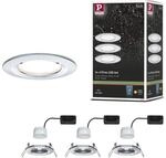 Paulmann 93463 LED Einbauleuchte Nova Coin Basisset starr IP44 rund 78 mm Coin...