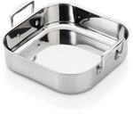 Le Creuset Quadratische Bratreine aus 3-ply Edelstahl, 26 cm, 96106026000000