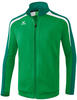 ERIMA Herren Jacke Liga 2.0 Trainingsjacke mit Kapuze, smaragd/evergreen/weiß, L,