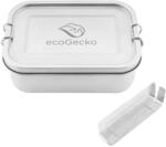 ecoGecko&reg; Premium Brotdose aus Edelstahl | auslaufsicher & dicht | Die hochwertige