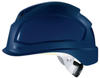 Uvex Pheos B-S-WR Schutzhelm - Belüfteter Arbeitshelm für die Baustelle - Blau Blau