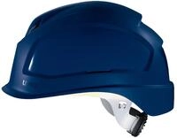 Uvex Pheos B-S-WR Schutzhelm - Bel&uuml;fteter Arbeitshelm f&uuml;r die Baustelle - Blau Blau