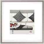 walther design Bilderrahmen stahl 30 x 30 cm Aluminium mit Passepartout, Chair
