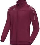 JAKO Herren Polyesterjacke Classico, Maroon, L