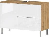 Germania WB-Unterschrank 8530-552 GW-MAURESA in Grandson-Eiche-Nachbildung/wei&szlig;,