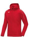 JAKO Damen Kapuzenjacke Classico, Rot, 44