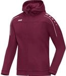 JAKO Herren Kapuzenjacke Classico, Maroon, M