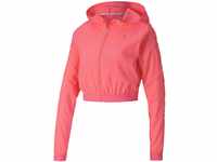 PUMA Damen Trainingsjacke Be Bold Woven, Ignite Pink, S, 518925