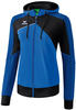 ERIMA Damen Jacke Premium One 2.0 Trainingsjacke mit Kapuze, new royal/schwarz/weiß,