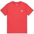 Alpha Industries Basic T Small Logo T-Shirt f&uuml;r Herren Speed Red